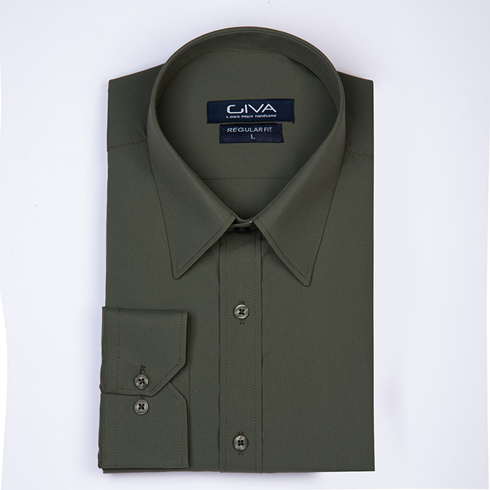 پیراهن دوشین یقه خرگوشی مردانه - Thumbnail 2